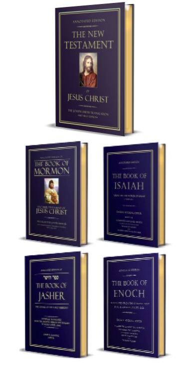 Annotated Five-Set (Mormon, Jasher, Enoch, Isaiah, JST NT)